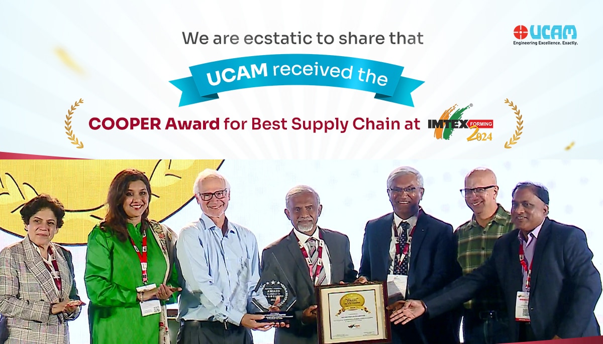 Team UCAM’s Cooper Award Win at IMTEX Forming 2024